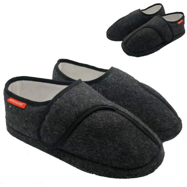 ARCHLINE Orthotic Plus Slippers Closed Scuffs Pain Relief Moccasins - EUR 35 Tristar Online
