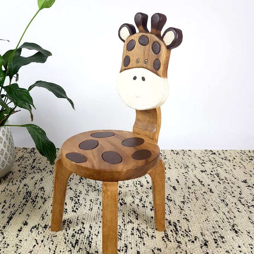 Kids Wooden Chair Giraffe Tristar Online