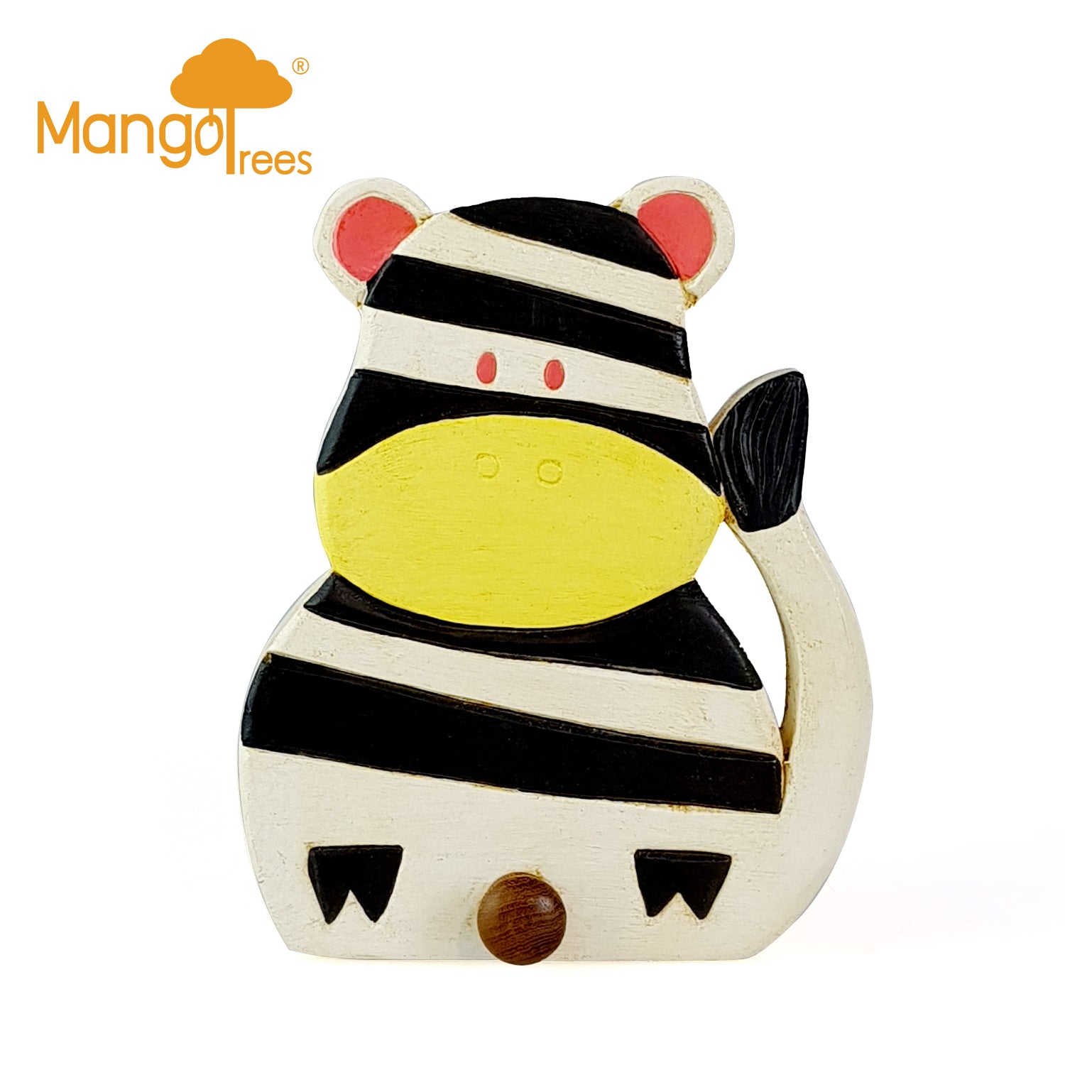 Wooden Wall Hooks Zebra Tristar Online