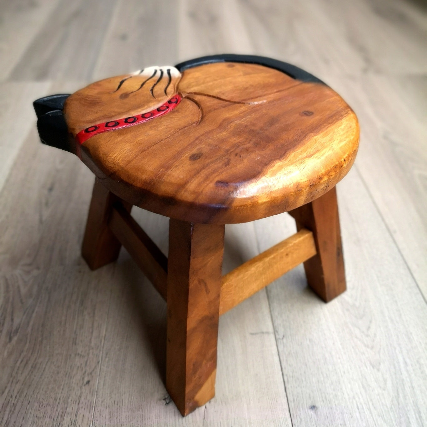 Kids Wooden Stool Cat Tristar Online