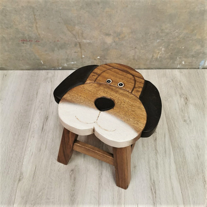 Kids Wooden Stools Dog Tristar Online