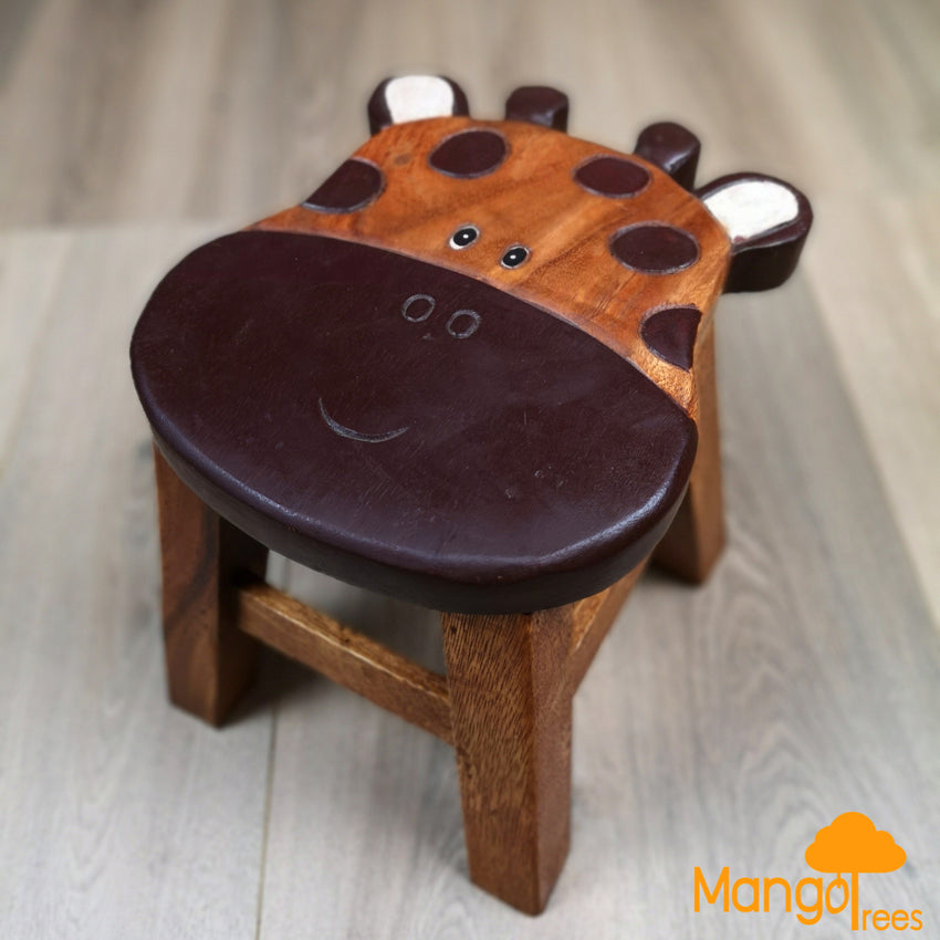 Kids Wooden Stool Giraffe Tristar Online