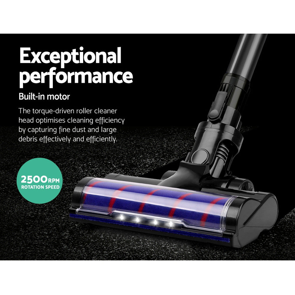 Devanti Cordless Handstick Vacuum Cleaner Head- Black Tristar Online