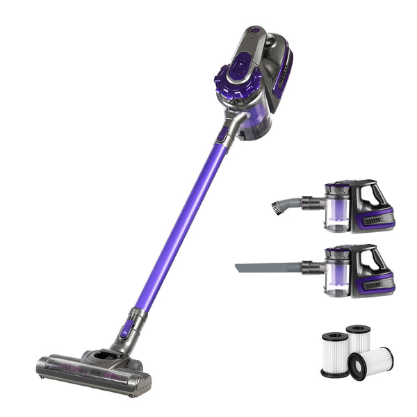 Devanti Handheld Vacuum Cleaner Cordless HEPA Filter Purple Tristar Online