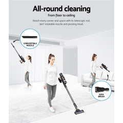 Devanti Handheld Vacuum Cleaner Brushless Cordless Bagless Stick Vacuums 350W Tristar Online