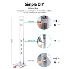 Artiss Freestanding Vacuum Stand Rack For Dyson Handheld Cleaner V6 V7 V8 V10 V11 Silver Tristar Online