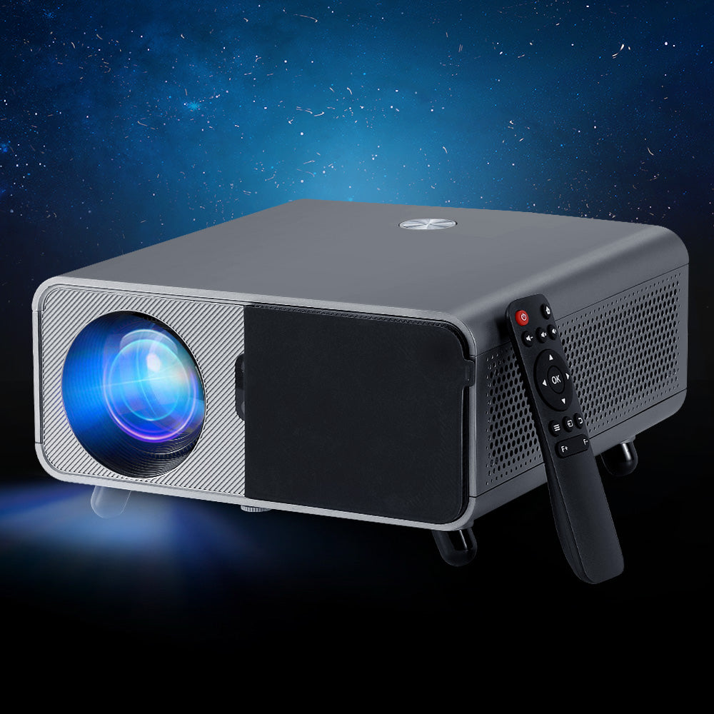 Devanti Portable Wifi Video Projector 4K 2.4G/5G Home Theater HDMI 1080P Tristar Online