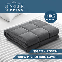 Giselle Weighted Blanket 11KG Heavy Gravity Blankets Adult Deep Sleep Ralax Washable Tristar Online