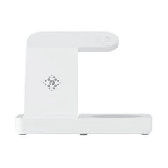 Devanti 4-in-1 Wireless Charger Dock Fast Charging for Phone White Tristar Online