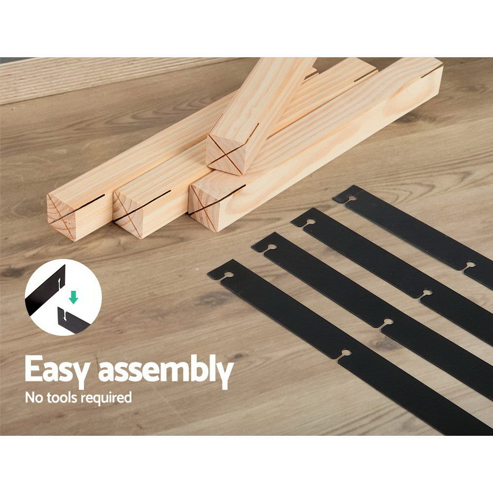 Artiss Wine Rack 12 Bottle Tristar Online