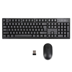 Wireless Keyboard and Mouse Combo Bluetooth Set for PC Laptop Phone Tablet 104 Keys Black Tristar Online