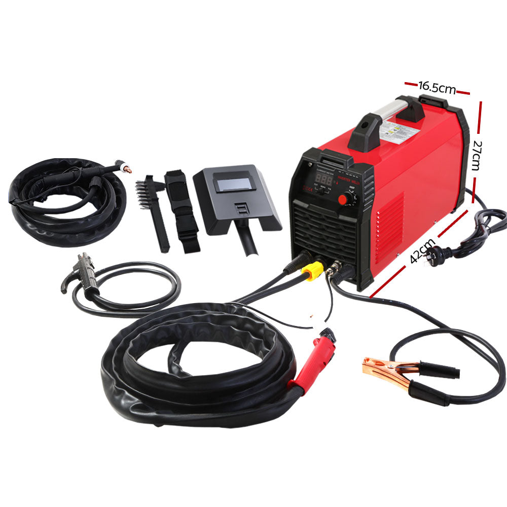 Giantz 140Amp Inverter Welder Plasma Cutter Gas DC iGBT Portable Welding Machine Tristar Online