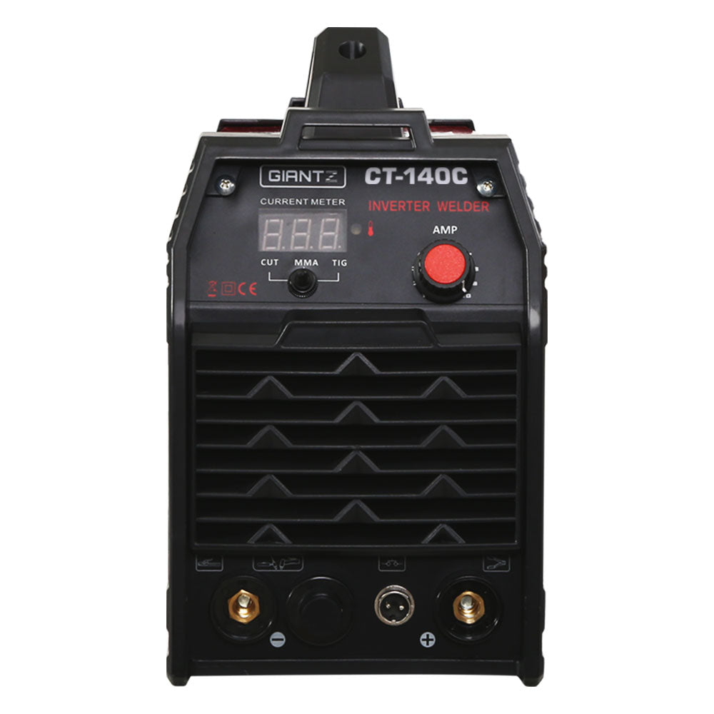 Giantz 140Amp Inverter Welder Plasma Cutter Gas DC iGBT Portable Welding Machine Tristar Online