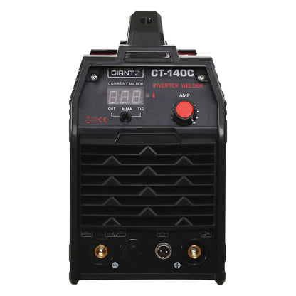 Giantz 140Amp Inverter Welder Plasma Cutter Gas DC iGBT Portable Welding Machine Tristar Online