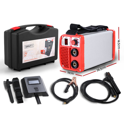 Giantz 280 Amp Inverter Welder DC MMA ARC IGBT Stick Portable Welding Machine Tristar Online