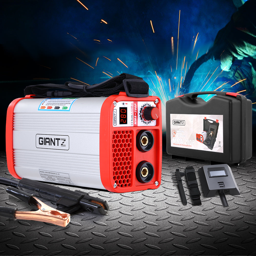 Giantz 280 Amp Inverter Welder DC MMA ARC IGBT Stick Portable Welding Machine Tristar Online