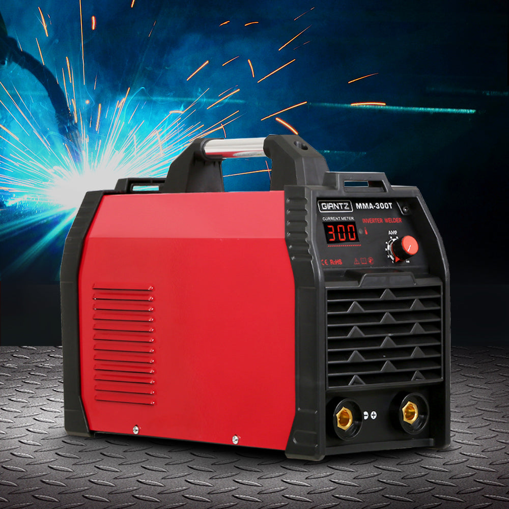 Giantz 300Amp Inverter Welder MMA ARC iGBT DC Gas Welding Machine Stick Portable Tristar Online