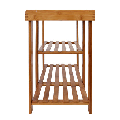 Artiss Bamboo Shoe Rack Bench Tristar Online