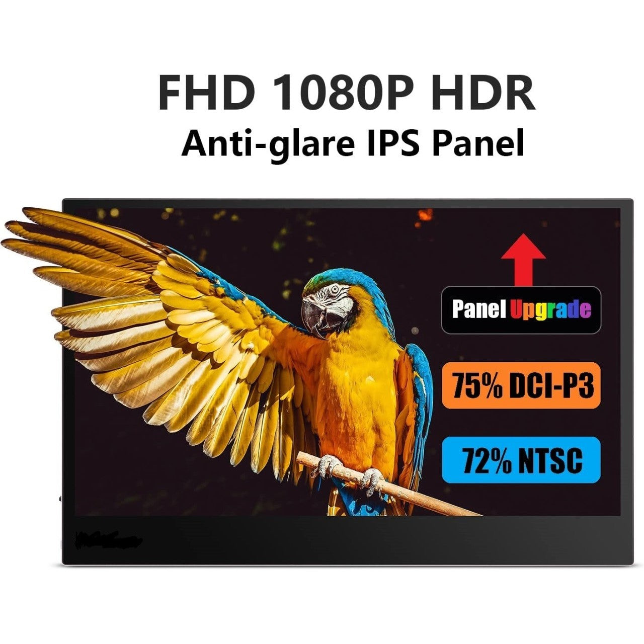 Portable Monitor Touch Screen  13.3 inch  1080P HD with Multi-Devices Trion