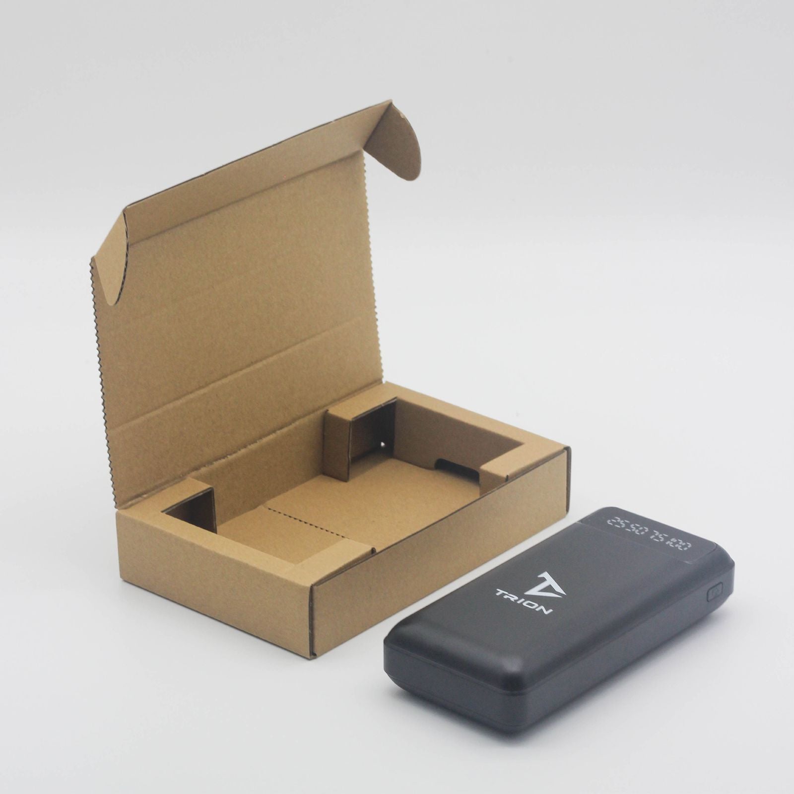 Trion IS-Y84 20000mAh Power Bank with Digital Display, Built-in 4 Cables & Type C Connectivity Trion
