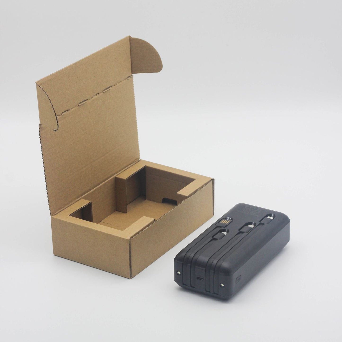 Trion IS-Y84 20000mAh Power Bank with Digital Display, Built-in 4 Cables & Type C Connectivity Trion