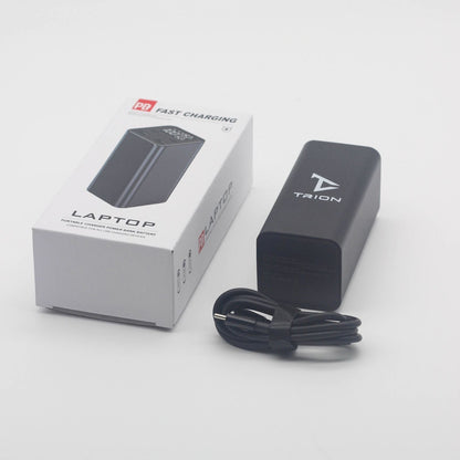 Trion 65W IS-LP01 20000mAh Power Bank with Digital Display, Dual USB & Type C Connectivity Trion