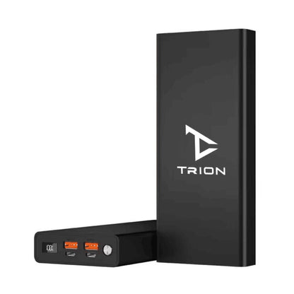 Trion 100W IS-LP03 30000mAh Power Bank With Digital Display, Dual USB & Type C Connectivity - Pristine Trion