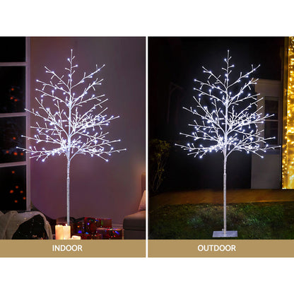 Jingle Jollys Solar Christmas Tree 1.5M 304 LED Trees With Lights Tristar Online