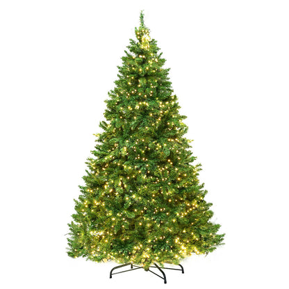 Jingle Jollys Christmas Tree 1.8M With 874 LED Lights Warm White Green Tristar Online