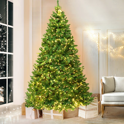 Jingle Jollys Christmas Tree 1.8M With 874 LED Lights Warm White Green Tristar Online