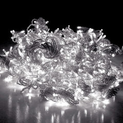 Jingle Jollys 6X3M Christmas Curtain Fairy Lights String 600LED Party Wedding CW Tristar Online