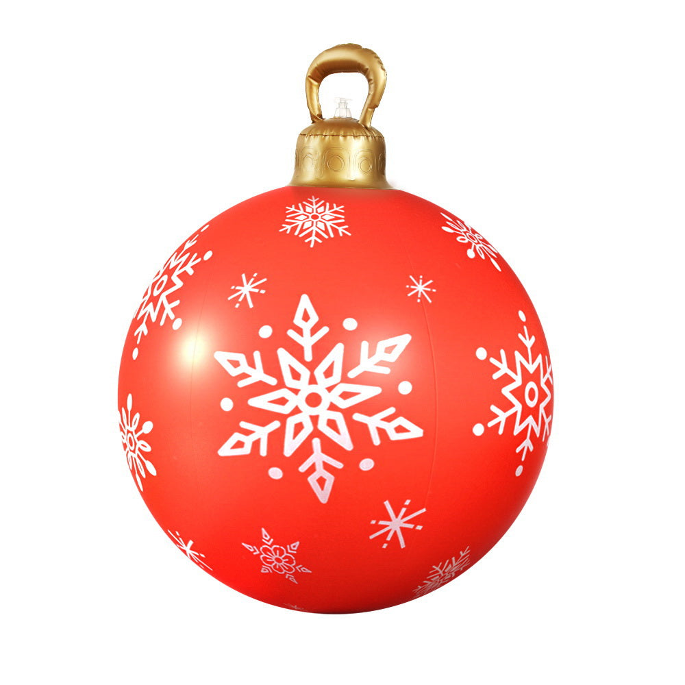 Jingle Jollys Christmas Inflatable Ball 60cm Decoration Giant Bauble Gold Tristar Online