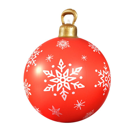 Jingle Jollys Christmas Inflatable Ball 60cm Decoration Giant Bauble Gold Tristar Online