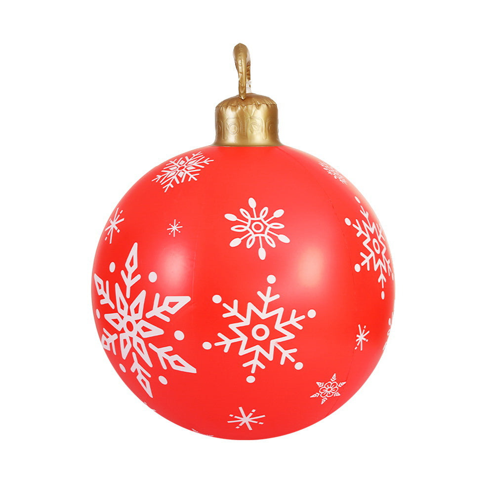 Jingle Jollys Christmas Inflatable Ball 60cm Decoration Giant Bauble Gold Tristar Online