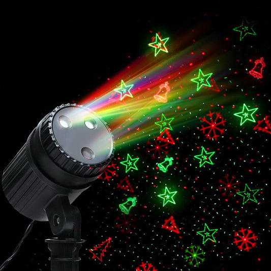 Jingle Jollys Moving LED Lights Laser Projector Landscape Lamp Christmas Decor Tristar Online