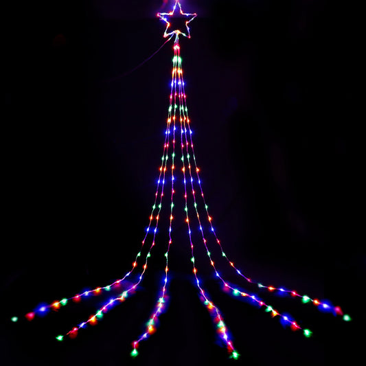 Jingle Jollys 3M Christmas String Lights 200 LED Motif Fairy Curtain Light Decor Tristar Online
