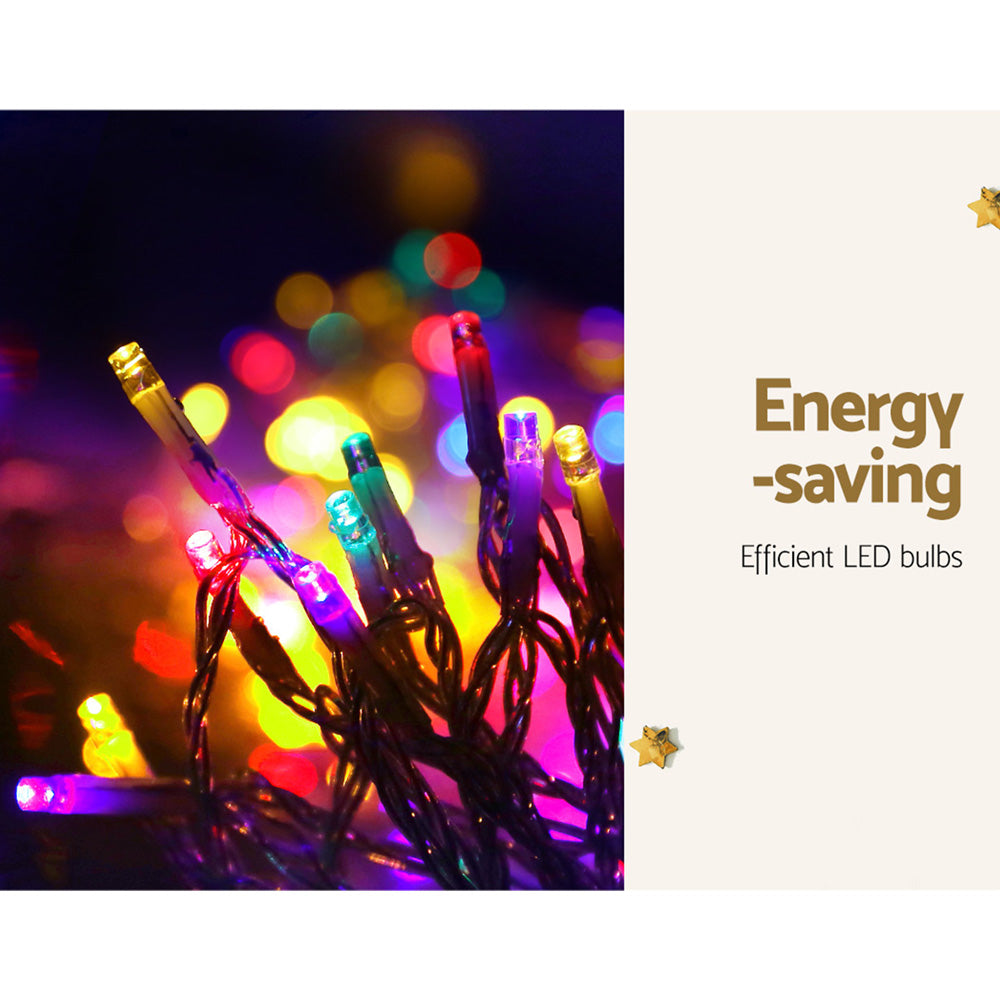 Jingle Jollys 3M Christmas String Lights 200 LED Motif Fairy Curtain Light Decor Tristar Online