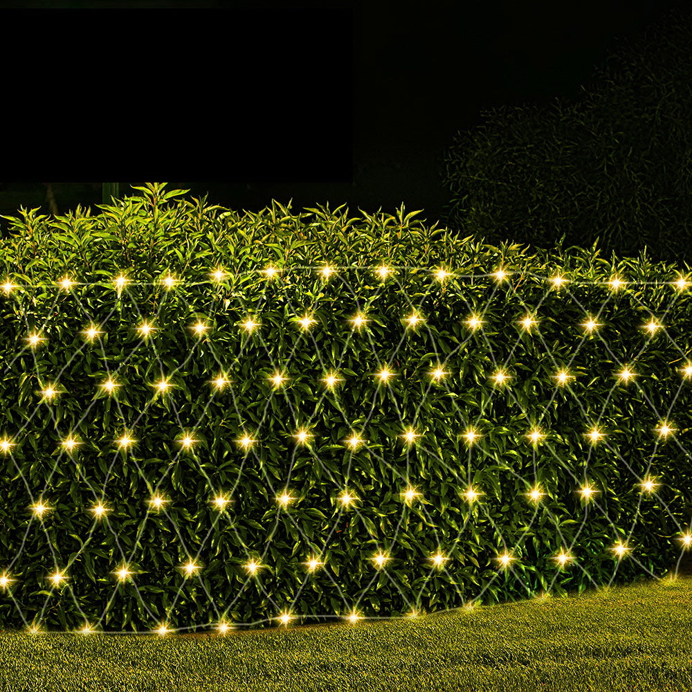 Jingle Jollys 4mx6m Christmas Net Mesh Lights 1000LED String Fairy Party Wedding Tristar Online