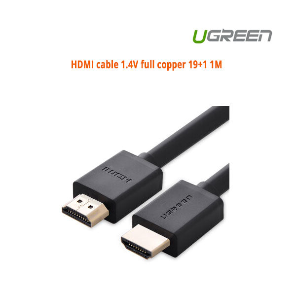 UGREEN 1.4V full copper 19+1 HDMI cable 1M (10106) Tristar Online