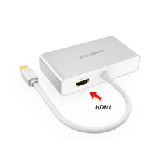 UGREEN 3-in-1 Mini DisplayPort to HDMI&VGA&DVI converter - white (10438) Tristar Online