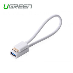 UGREEN Micro USB 3.0 OTG Cable For Samsung Note 3/S4/S5 - White (10817) Tristar Online