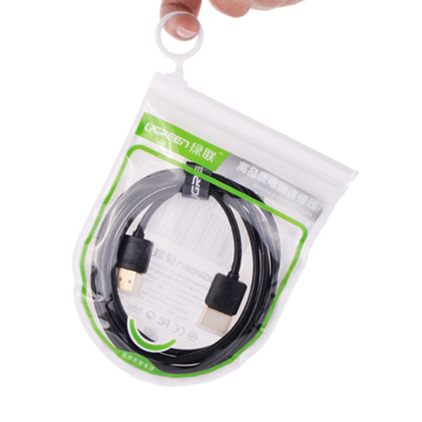 UGREEN High speed with Ethernet full copper Ultra Slim HDMI cable 2M (11199) Tristar Online