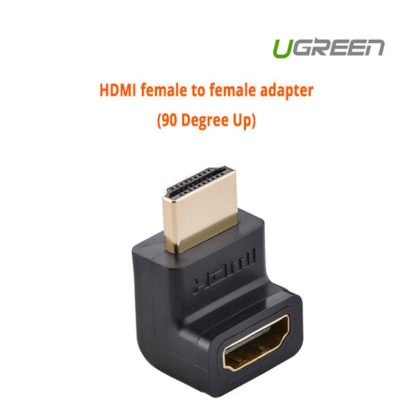 UGREEN HDMI female to female adapter (90 Degree Up) (20110) Tristar Online