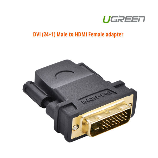 UGREEN DVI (24+1) Male to HDMI Female adapter (20124) Tristar Online