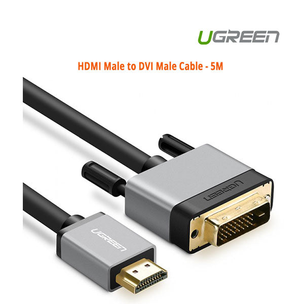 UGREEN HDMI Male to DVI Male Cable 5M (20889) Tristar Online