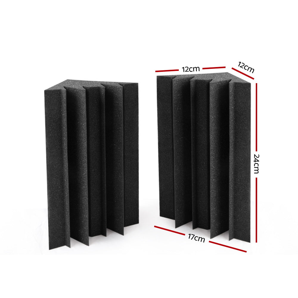 Alpha 20pcs Studio Acoustic Foam Corner Bass Trap Sound Absorption Treatment Tristar Online
