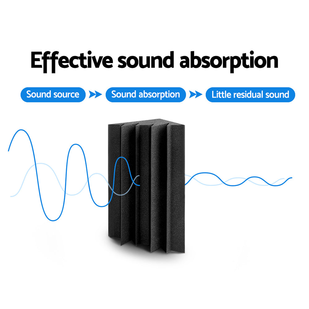 Alpha 20pcs Studio Acoustic Foam Corner Bass Trap Sound Absorption Treatment Tristar Online