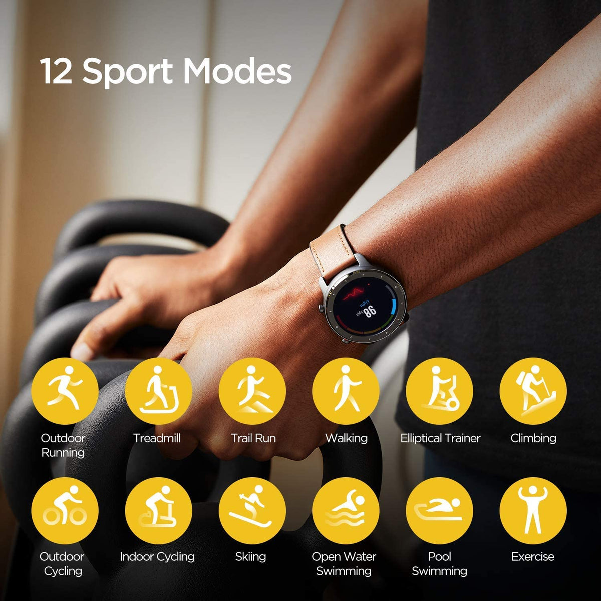 Amazfit GTR Lite 47mm Aluminium Alloy Smart Watch Amazfit