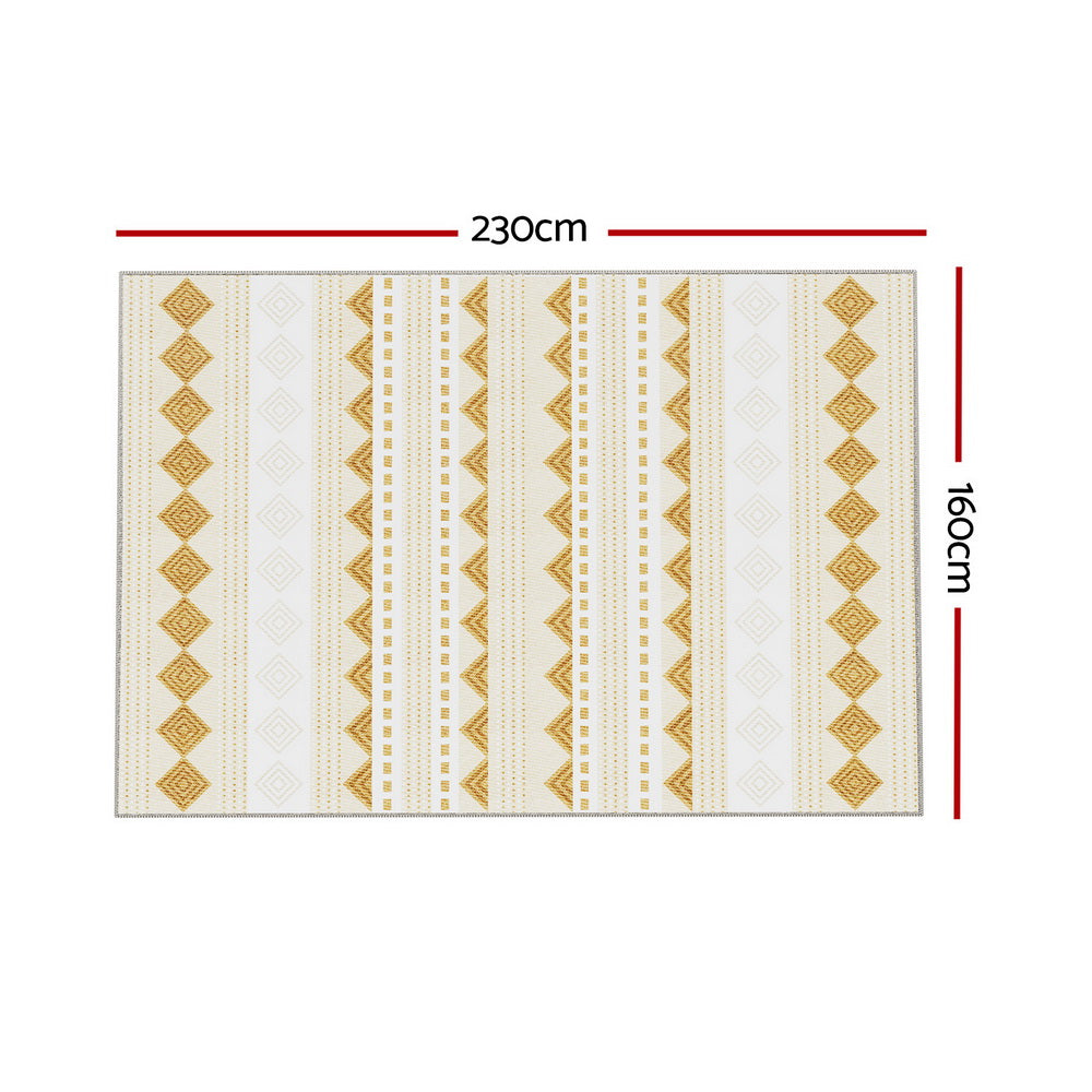 Artiss Floor Rugs 160x230cm Washable Area Mat Large Carpet Soft Short Pile Ella Tristar Online