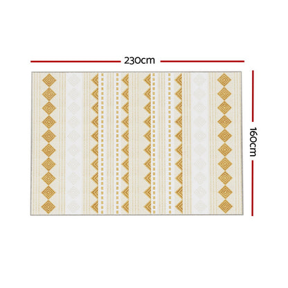 Artiss Floor Rugs 160x230cm Washable Area Mat Large Carpet Soft Short Pile Ella Tristar Online